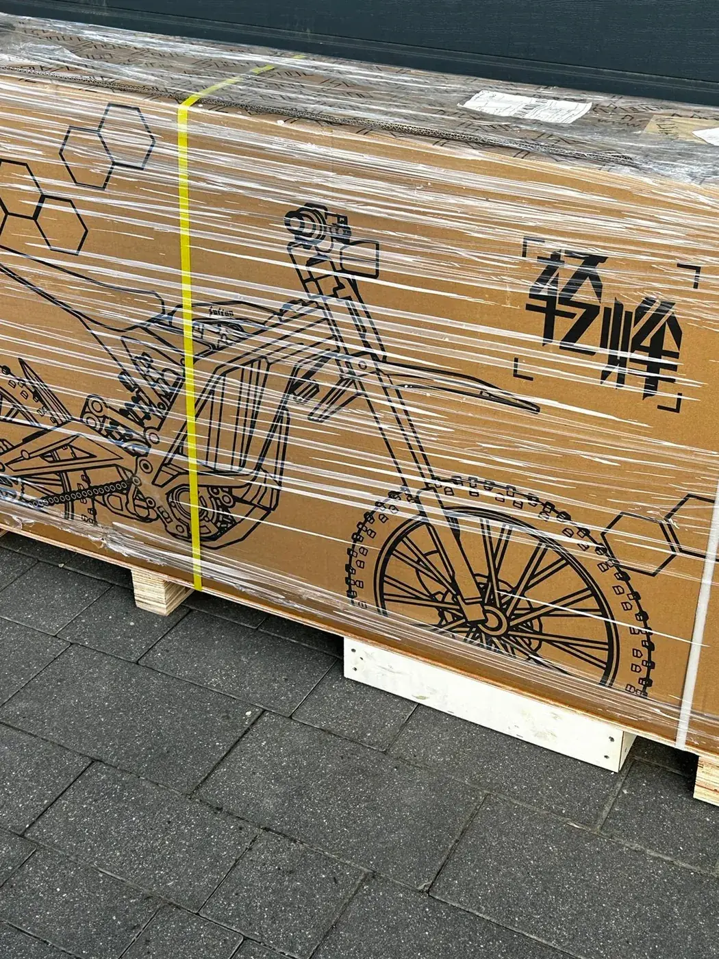 SURRON LBX Light B in shipping crate view 1